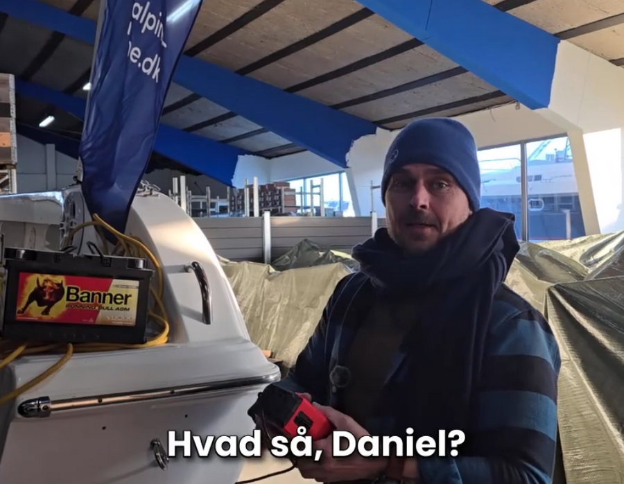 Bådbatterier i vinterperioden