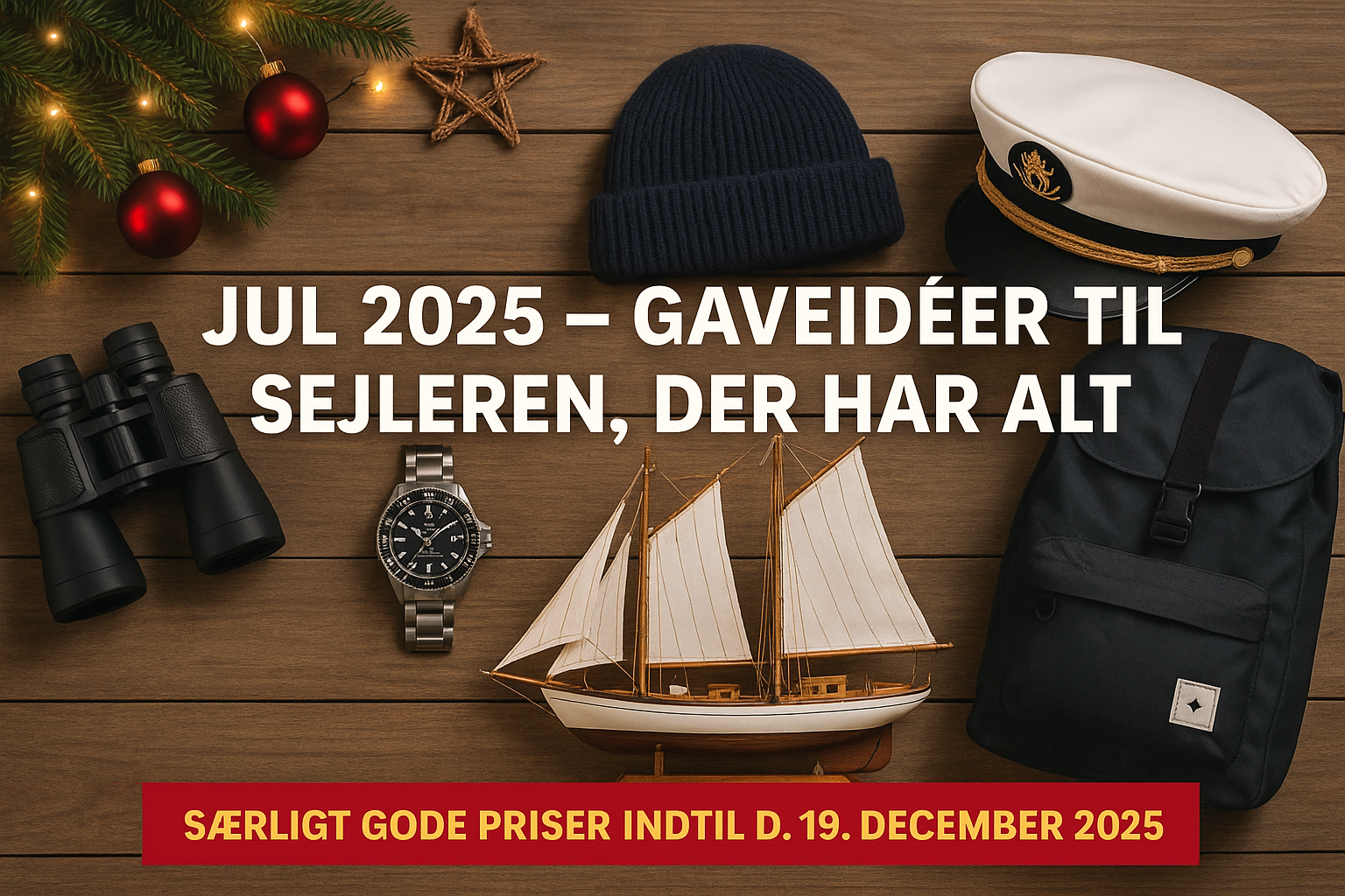 🎄 Jul 2025 – Gaveidéer til sejleren, der har alt