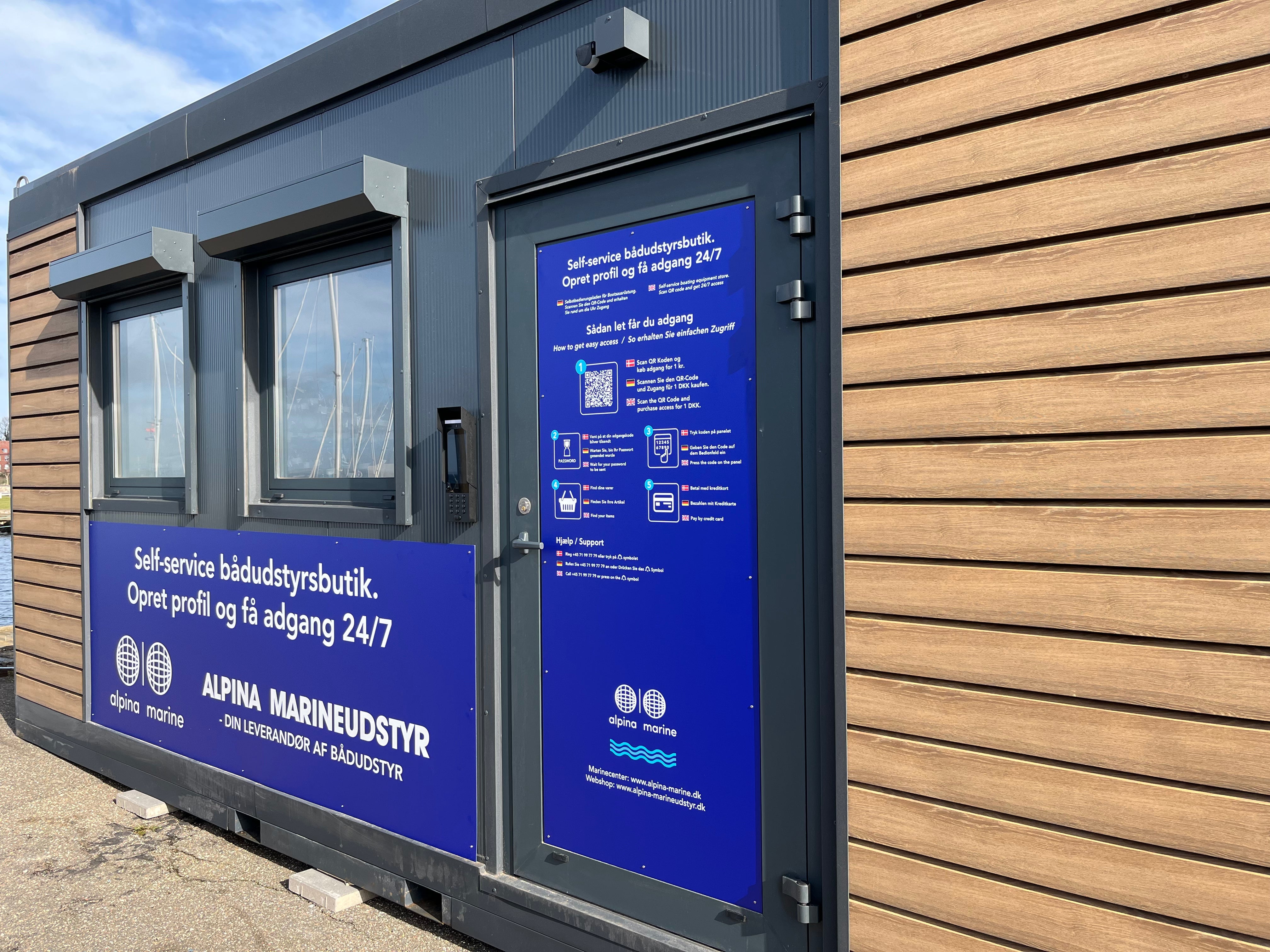 På lager i Selvbetjeningsbutik Stege