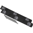 Liros Protect Set 37 mm sort-hvid, 2 x 60 cm
