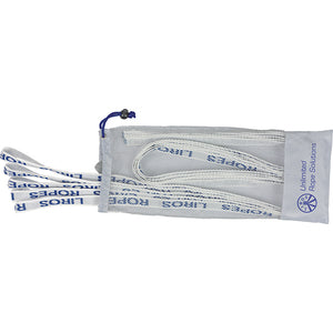 Liros Angelschnüre weiß-blau 2,5 m 5Stk
