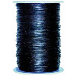 Liros Tackleschnur 1,0mm schwarz gewachst 500 m