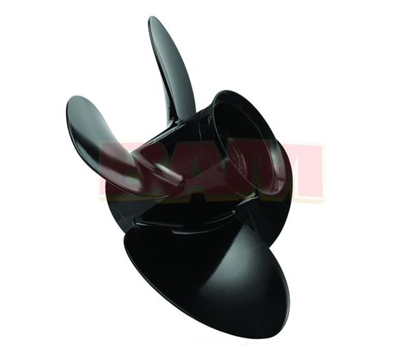 Mercury SpitFire Pontoon 13,8 x 11″ RH 4-bladet aluminiumspropel 48-8M8026560