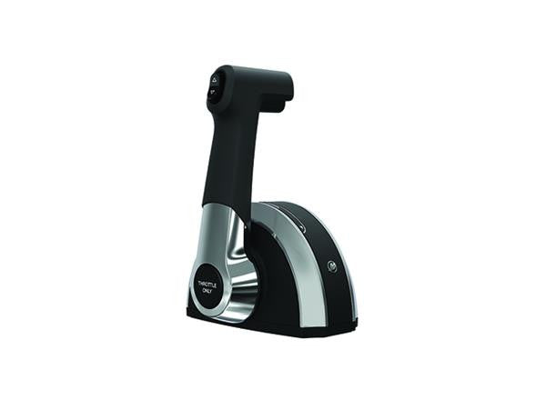 Quicksilver MCC 4500 mekanisk enkeltgrebsfjernstyring med trim og kromgreb, reservedelsnummer 8M4507538