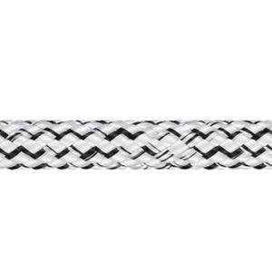 Liros TopGrip 8mm hvid/sort - 8mm x 20 mtr.