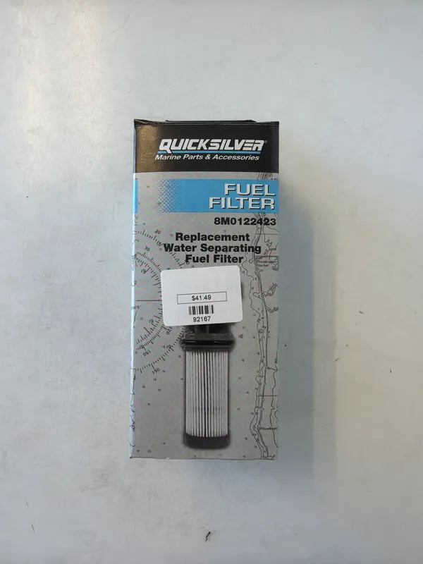 Quicksilver vandseparerende brændstoffilter 35-8M0122423