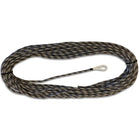 Liros Dyneema fald m/loop 12mm x 45 mtr grå/hvid