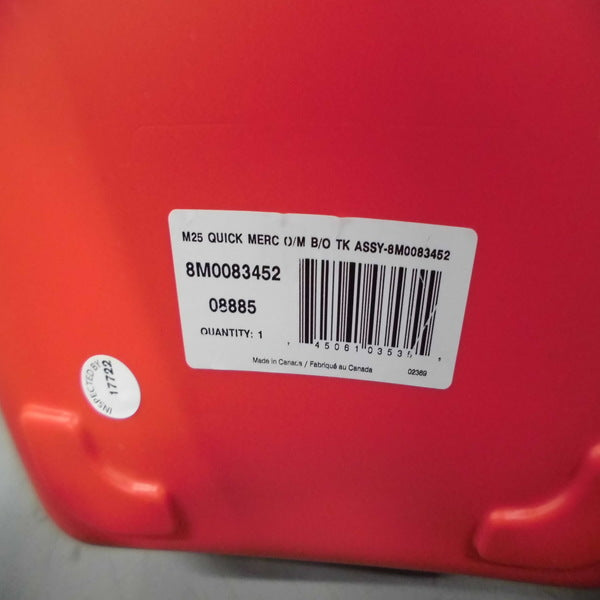 Quicksilver bærbar brændstoftank 25 L med integreret brændstofmåler