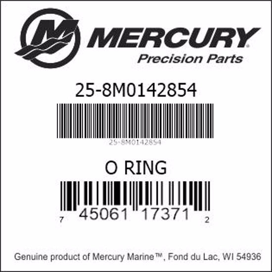 Quicksilver/Mercury O RING - P/N: 25-8M0142854