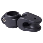 Stanchion block with swivel for Ø25 mm tube