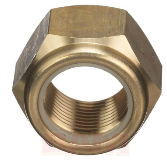 Quicksilver selvlåsende propellermøtrik 11-82671127 i messing