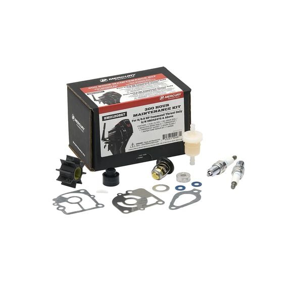 Mercury 300-timers servicekit til 8 og 9,9 hk FourStroke Command Thrust
