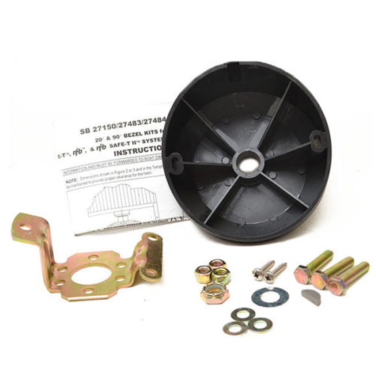 Mercury Marine sort styrekappekit 20° til 4.2 Rotary 64-826464