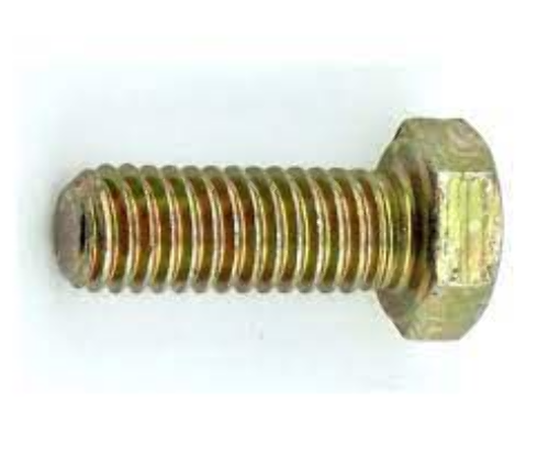 Mercury Marine sekskantskrue 10-34353 med 3/8-16 gevind og 1,00 tommes længde