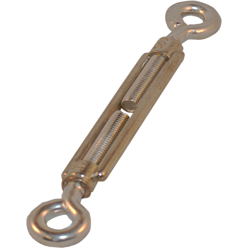 Bardunstrammer el-galvaniseret øje/øje M5 100-180 mm