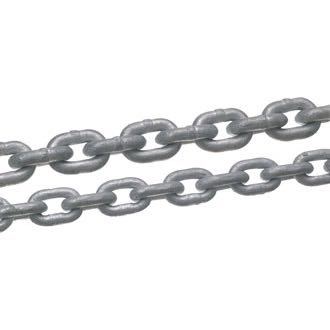 Ankerkæde galvaniseret DIN 766 7mm 4m
