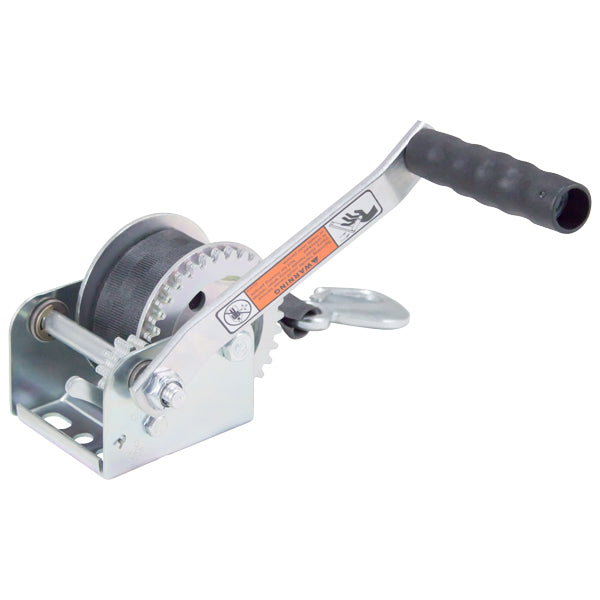 DL Trailer winch 272 kg DL600A with 4 meter webbing