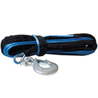 Rock trailer rope Ø6mm x 12m with 1/4" hook BL 3300 kg