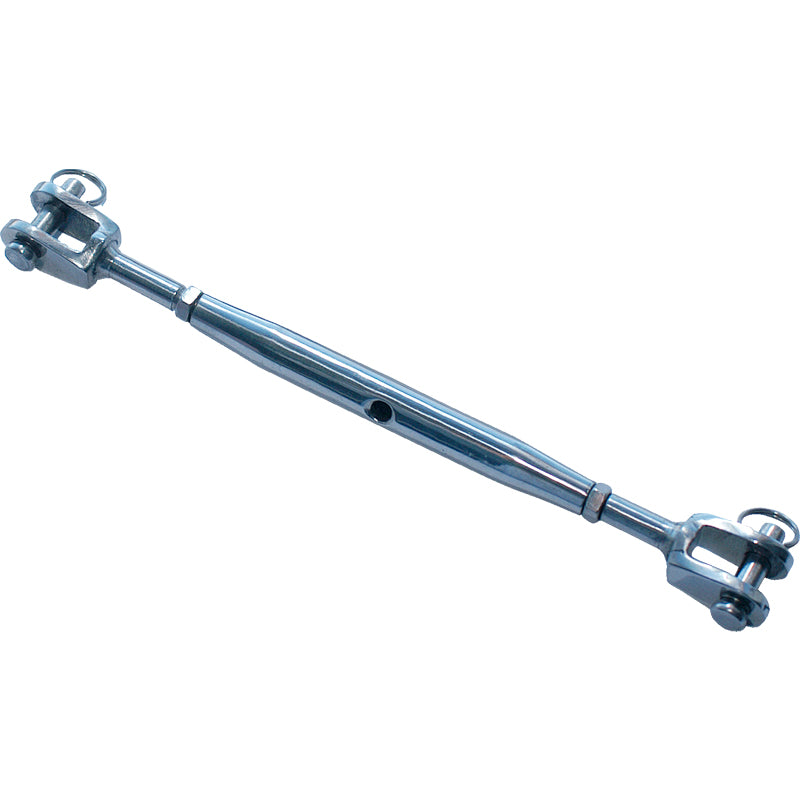 Vantskrue 12 mm gaffel/gaffel AISI 316 245-360 mm brud 5100 kg