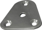 Underplade RF stål trekantet 62 x 54mm