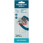 Kinetic Sabiki herring lead MaxCatch, Fishskin/Multi
