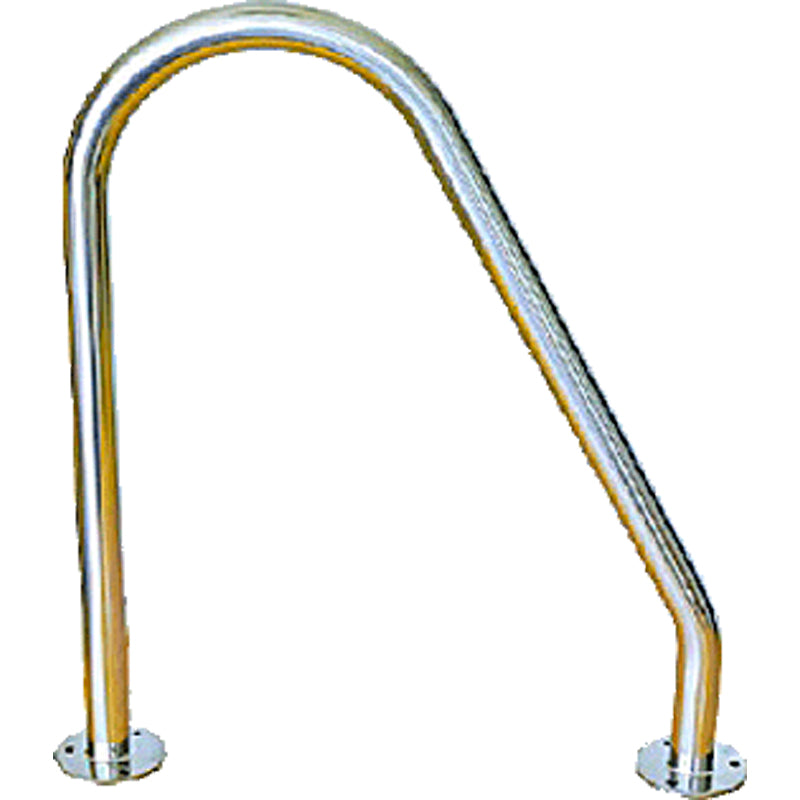 Hajfinne rustfri L: 320 x H: 500 mm Rør Ø: 25 mm