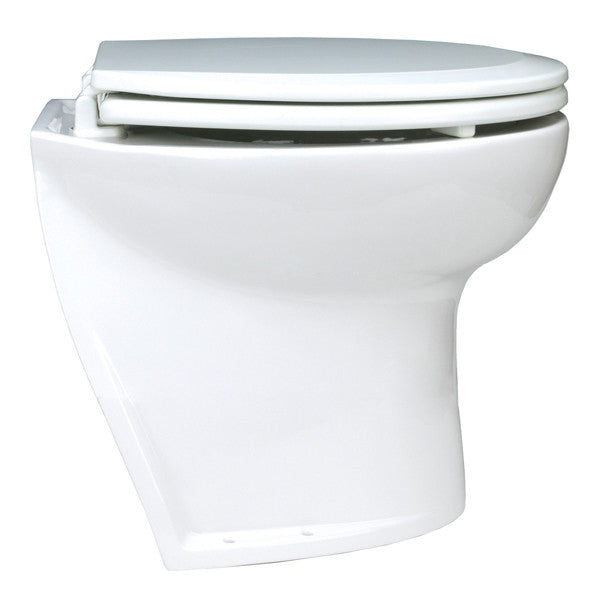 Jabsco deluxe 14" straight rear edge 12V freshwater w/soft close