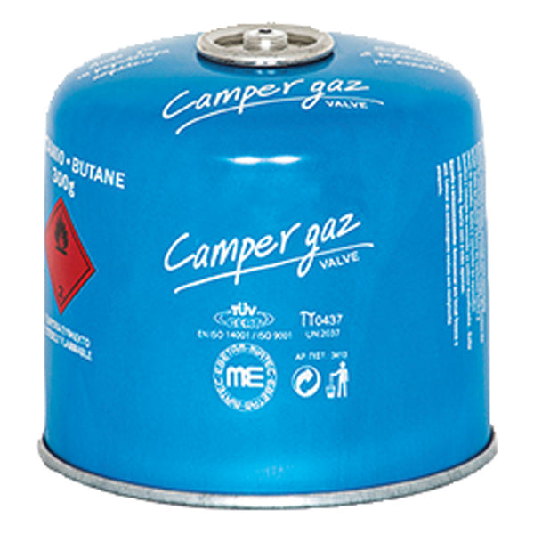 Camper Gas 300 gr. ventil 7/16 NS EN 417