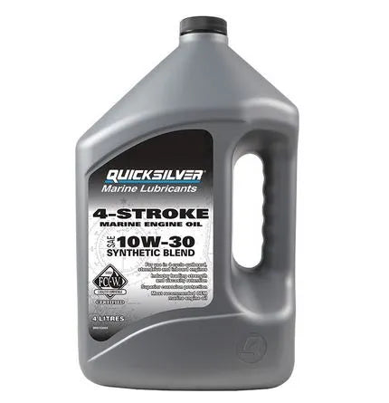 Quicksilver/Mercury OIL 4-CYCLE  4L - P/N: 92-8M0152564