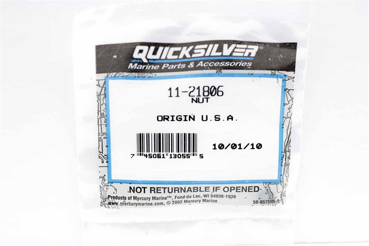 Quicksilver startermotormøtrik #10-24 med reservedelsnummer 11-21806