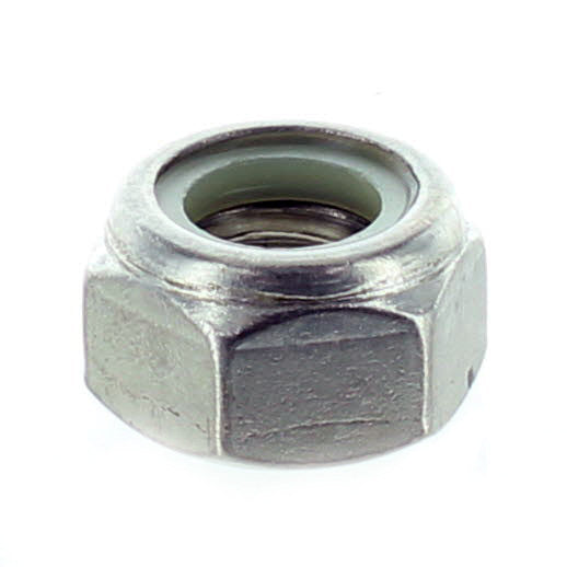 Mercury Marine M12 x 1,75 nylonlåsemøtrik i rustfrit stål 11-4013812