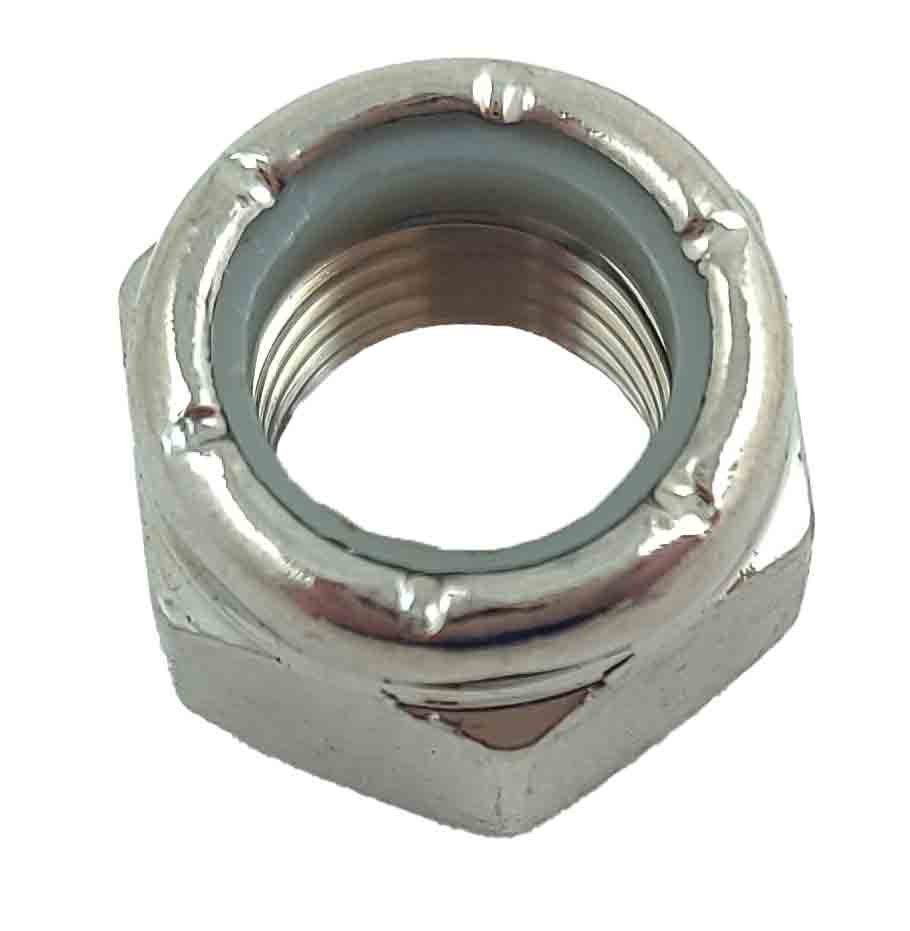 Mercury Marine selvlåsende møtrik 7/16-20 med nylonindsats, reservedelsnummer 11-859116