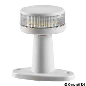 Evoled 360° fortøjningslanterne hvid plast