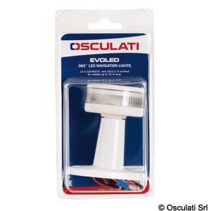Evoled 360° fortøjningslanterne AISI 316 rustfrit stål Osculati