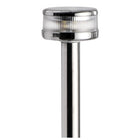 Evoled 360° udtagelig lanternepæl med LED-ankerlanterne 12 V 2 W, rustfri, 100 cm, standardbase