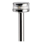 Evoled 360° udtagelig LED-ankerlanterne i rustfri finish 12 V 2 W, 100 cm, planforsænket base