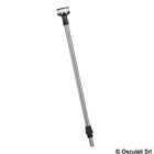 Aftagelig 360° ankerlanterne med teleskopstang 12 V 2 W, 70–120 cm