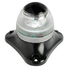 Sphera II 360° LED-rundlysende navigationslanterne 12/24 V 1,2 W, hvidt lys, sort hus