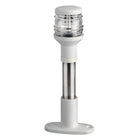 Compact 360° ankerlanterne på 20 cm stang i rustfrit stål – hvid, 12 V/5 W