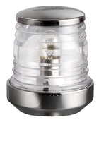 Classic 360° ankerlanterne med halogenpære i rustfrit stål, 12 V 10 W
