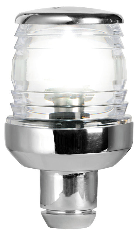 Classic 360° LED-ankerlanterne i AISI 316 rustfrit stål med rørstuds