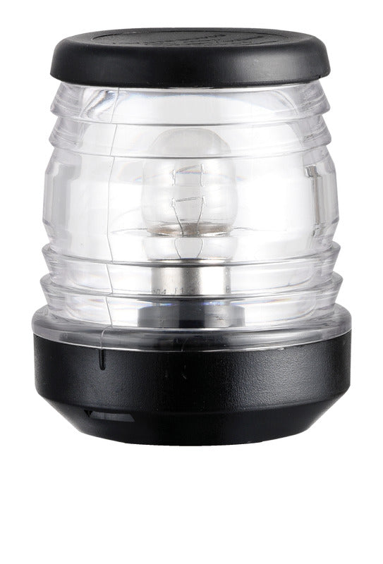 Classic 360° ankerlanterne i sort polycarbonat, halogen