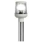 Aerodinamics sammenklappelig LED-ankerlysmast, 60 cm, hvid plast