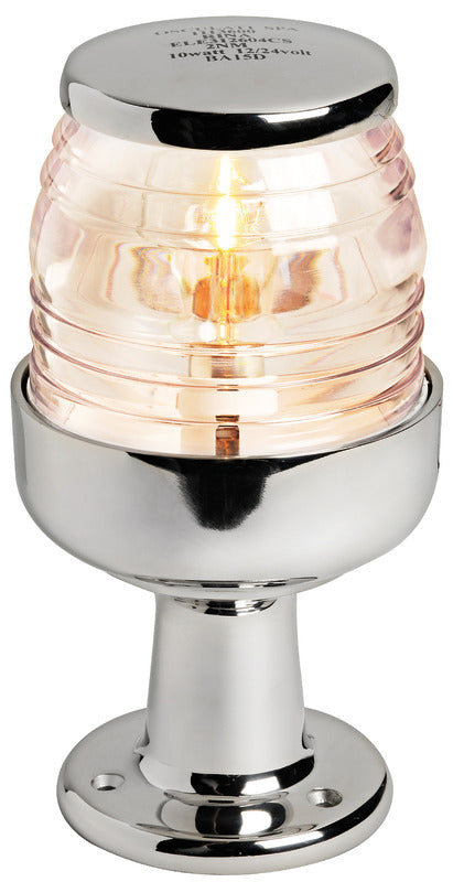 360° ankerlanterne med forhøjet AISI 316-base, Ø85 mm, 12 V