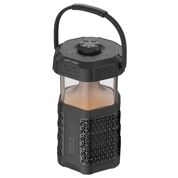 1852 Table lamp w/bluetooth speaker, IPX6 waterproof
