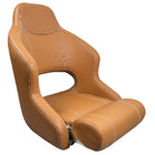 ESM H52 Deluxe Sport-Klappstuhl Cognacfarben