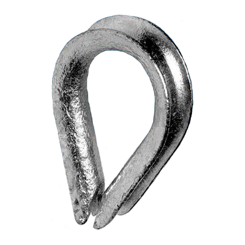 Kovs el-galvaniseret 32 mm til wire 5 mm 210005
