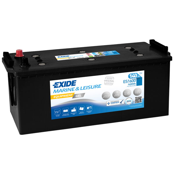 Exide Batteri Nautilus 140Ah gel equipment