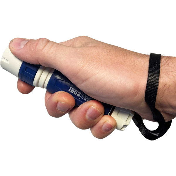 1852 flashlight 3W LED l-13cm Ø30mm IP67 excl. batteries