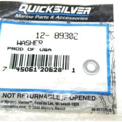 Quicksilver flad spændeskive 12-89302 i original emballage